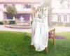 2021 i lager olika färger bröllopsstol täcker elegant spetschiffongkristallstolar Sashes Dekorationer kjolar ZJ0087100787