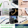 20st Wire Storage Clips Buckle Management Organizer Säkra kabelklämma Kabelhusdatabasering
