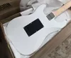 Guitarra eléctrica con cuerpo de sicomoro de 24 trastes con pastillas SSH, herrajes cromados, diapasón de palisandro, se puede personalizar