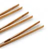 2st bambu Teaware Tea Clips Wood Toast Tong Trä brödrost Bagel Bacon Squeezer Sugar Ice Te Tongs 18cm 604 V2