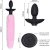 NXY Anal toys Wireless Remote Control Plug With Fox Tail Butt Vibrator Adult Games Cosplay Ass Sex Toy For Men Women Couples 1125