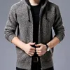 мужской меховой свитер