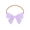 Baby Headband Elastic Hairbands For kid Girls Small Bow Headdress DIY Kids Hair Accessories