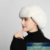 Casquette Lei Feng à rabat d'oreille à la mode dame hiver épaissir garder au chaud Couple mode casquette à oreillettes hiver femmes fausse fourrure Russie chapeau prix usine conception experte