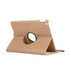 360° roterende tablethoes voor iPad 10.2 [8e generatie] Mini 6/5 Air 4/3/2/1 Pro 11/10.5/9.7 inch, Litchi Grain PU-lederen flip-standaardhoes met meerdere kijkhoeken, 1 stuks min./gemengde verkoop