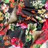 Темперамент и мода весенние Vestidos женщин носить элегантные напечатанные плиссированные V-образным вырезом тонкое сексуальное бедроное платье C253 210506