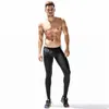 Sexy Man's Long Leggings Tights Stretch Workout Fitness Compress Johns Quick Drying Casual lounge Home and Out Door 210715