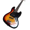 New high-quality sunset electric guitar, 5-String bass, live photos, support customization, professional instruments