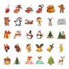 60pcs Mixte Halloween Christams Thèmes Stickers Thèmes imperméables Cartoon Décalque Artistique Skateboard Snowboard Snowboard Vélo Vélo Portable Pad Notebook Sticker