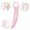 NXY Dildos Anal Toys Ivory Pull Ring Plug Five Piece Set Male and Female Masturbation Device Soft Silicone Fun Backyard Sex Toy Adult Products 0225