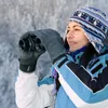 Naturehike NH19S005-T Sıcak Yalıtımlı Kış Dokunmatik Ekran Polar Eldiven Kaymaz Rüzgar Geçirmez Bisiklet Eldiven Kamp Yürüyüş Koşu H1022