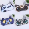 Bérets masque pour les yeux couverture ombre Patch de sommeil naturel mignon chat chien sommeil femmes hommes doux bandeau voyage Eyepatch7656445