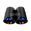 4pcs/set M logo Carbon Fiber Exhaust muffler Tip For BMW M3 F80