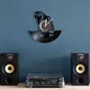 J'aime mon perroquet Album vinyle réutilisé horloge d'enregistrement oiseau tropical décor à la maison Psittacines œuvre vinyle disque artisanat horloge montre H1230