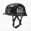 camouflaged helmet