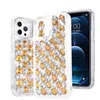 Crystal Plastic Rhinestone Telefle Pose Telefle Glitter Shinny 3D Stones odporna na wstrząsy powłoki dla iPhone'a 14 Plus 14plus 13 12 Pro Max Mini 11 x3279189