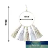 Bohemian Tassel Home Decor Accrocher Circle Bague Bois Perles Guirlande Décoration Clé Tasselles Artisans Artisans Prix Factory Expert Conception Qualité Style Statut d'origine