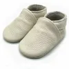 Sommarbarn Småbarn Baby Äkta läder Moccasins Skor Första Walker Soft Sole Crib Boy 210326