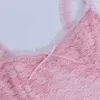 Neonbabipink Y2K Sexy Pink Bow Koronki Topy Dla Kobiet Letnie Fairy Grunge Gorset Bustier Estetyczne Zbiorniki Camis N69BD10 Y0824