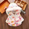 Kinder Mädchen Jacke Herbst Winter Jacke Für Mädchen Mantel Baby Warme Mit Kapuze Oberbekleidung Mantel Mädchen Kleidung Kinder Unten Parkas 211023