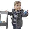 Babyjas voor babyjas herfst winter jongens kostuum peuter kinderen geboren kleding 0-1-2year 211011