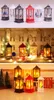 Christmas led small oil lamp portable light shopping mall window bar restaurant interior decorations flame lamps decoration supplies