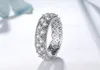 Originele 925 Sterling Zilveren Ringen Uniek Ontwerp CZ Verharde Oostenrijkse Zirkoon Mode Vrouwen Ring Bruiloft Sieraden J3049506062