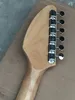 Hutchins Brian Jones Vox PGW łzy czerwony pusty gitara elektryczna Single F Hole Bigs Tremolo Bridge 3 Pickups Vintage Tuner 3507637