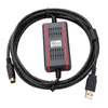 För Delta DVP EX EH EC Se SV SS PLC Programmeringskabel USB till RS232 Adapter Xinje XC / XD / XE-serie USB-DVP fjärrkontroller