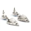 고딕 눈의 신 Ouijas planchette drop earrings 마법색 보드 선