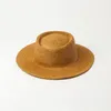 Szeroki Brim Kapelusze Panie Letni Papier Słomy Wklęsły Wklęsły Top Hat Dorywczo Prosta Panama Dla Kobiet Outdoor Travel Sombrero Playa Mujer