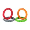 Bracelete de tijolo Textured mastigar Baby Teethers FDA Aprovação Silicone Dentição Brinquedos para Criança Crianças Autismo