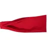 Vrouwen mannen hoofdbanden sport haarriem fitness zweet sportschool yoga vaste kleur elastische band mode rood zwart wit