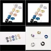 Jewelrymagnetic Boucles d'oreilles non percées Titane Acier inoxydable Clips d'oreille Métal Punk Hip-Hop Stud 1839 Drop Delivery 2021 Qvw9A