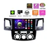 Android Car DVD GPS Player para 2008-2014 Toyota Fortuner/Hilux Manual A/C Support Support Mirror Link 3G USB 9 polegadas