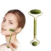 Jade Stone Facial Massage Roller para Rosto Gua Sha Set Neck Natural Massager Raspador Board Fino Elevador Beleza Slimming Ferramentas de Saúde