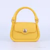 girls princess handbag woman senior sense cross body tide lady candy color chain one shoulder bag magnetic buckle jelly bags F852