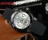 Büyük Tasarımcı İzle Yüksek Kalite Silikon Kauçuk Saatı Kuvars Chronograph Hareketi Erkek Spor Klasik Saatı Reloj de Lujo