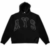 Heren Hoodies Sweatshirts Askyurself College Hoodie Men Vrouwen Ays zware stoffen handdoek borduurwerkbrieven pullovermen's