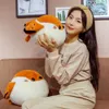 30~50cm PP Cotton Stuffed Tit Sp Plush Lifelike Bird Toy Fuzzy Animal Doll Comforting Kids Present 210728