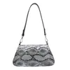 Bolsa feminina saco de padrão de cobra wholale bolsas de couro luxo para mulheres contraste cor ombro bag4x95
