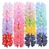 Baby Girls Bowknot Hairpins Daisy عباد الشمس Grosgrain Ribbon أقواس مع مقاطع التمساح ملحقات الشعر الأطفال Bow Bow Barrette YL039