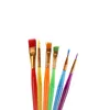 6 Pz/set Bambini Pennello FAI DA TE Colore Della Caramella Asta di Plastica Pennelli per Acquerelli Durevole Pittura a Guazzo Penna di Scrittura Forniture BH5352 WLY