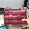 Golden Metal Chain PU Crossbody Messenger Bags Luxury Women Bag Designer Female Trend Plaid Shoulder Lady Purse and Handbag