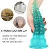 Réaliste Poulpe Tentacule Gode Énorme Jouet Anal Doux Sain PVC Monstre Sex Toy pour Femmes Lesbiennes avec Ventouse Produit Adulte P0816