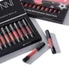 marca 12 pz/set opaco liqiud Rossetto Kit labbra impermeabile Velluto gloss Nutriente batom trucco sexy Tinta rossa