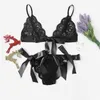 Lingerie sexy set en soie nightands