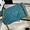 2021 Fashion velvet bag for women luxury handbag high quality chains tote bags ladies single shoulder Messenger handbags