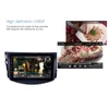 Car dvd Navigazione GPS Lettore stereo Radio Sistema multimediale Video musicale integrato Android da 8 pollici per Toyota RAV4 2007-2011 supporto Telecamera per la retromarcia