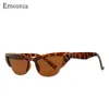 Trendy Colored Half Frame Cat Eye Sunglasses Women Brand High Quality Semi-Rimless Eyeglasses Street Beat Shopping1